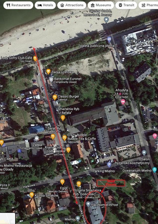 Planeta Apartment Mielno Mielno  Eksteriør bilde